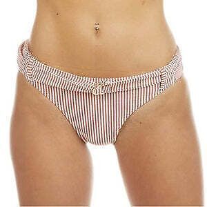 INDIGO REIN Nautical Striped Bikini Bottom XL